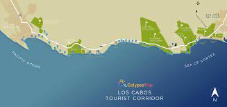 Map Of Hotels In Cabo San Lucas Maps - Los Cabos | Calypsotrip