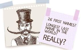 This is an ashkenazi jewish last name of german or old english origins with the meaning 'plowed field.' 5. This Man Has 26 First Names And The Longest Last Name In The World Reader S Digest