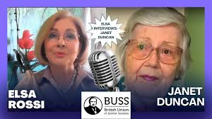 Elsa Rossi interviews Janet Duncan in London, 2021.
