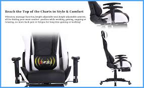 C $131.51 to c $132.84. Amazon Com Edwell Gaming Chair Computer Chair Gaming Chair For Adults Gamer Chair Gaming Chair With Footrest High Back Office Chair Desk Chair With Headrest And Massage Lumbar Support Orange Home Kitchen