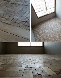 Patchwork Reclaimed Wood Floor 3 Wood Block Flooring Flooring Alternative Flooring