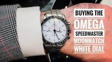 Buying the new OMEGA Speedmaster Moonwatch White Dial ...