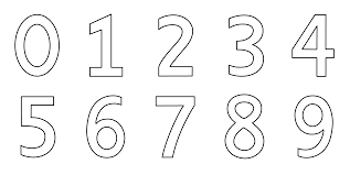 Bug description in standard mode: Numbers 0 9 Coloring Page Free Clip Art