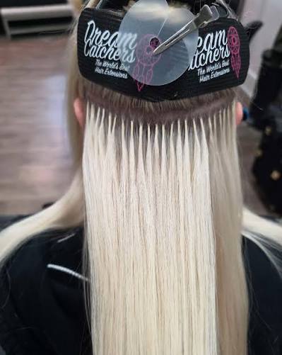 Seamless K-Tips for a effortless blend ✨🤍 Using Dreamcatchers for this  perfect match and install! @kcoppickhair Creating hair magic 💖 #ktips  #hairextension #ktipcertified #haircertification #dreamcatchers  #dreamcatchershair