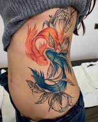 Should A Koi Fish Tattoo Face Up Or Down