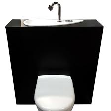 Le wc suspendu, avec réservoir encastré dans un mur ou muret, est la solution moderne pour un espace plus design et facile à entretenir. Geberit Wc Suspendu Avec Lave Main Novocom Top