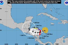Información 24/7 sobre las condiciones del tiempo y huracanes en el. Asi Sera La Trayectoria Del Huracan Eta En Centroamerica