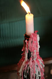 Melted Candle Drippings On Bottles Melting Candles Wine Bottle Candles Wine Candles
