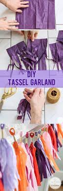Diy Tassel Garland Grad Parties Graduation Party Diy Tassel Garland