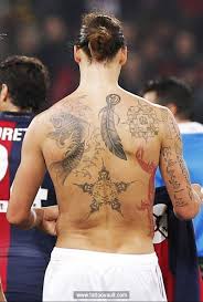 However, as with most things he seems to do, not many can rival manchester united striker zlatan. Zlatan Ibrahimovic Back Tattoo Design Back Tattoo Celebrity Tattoos Tattoos