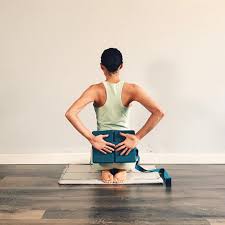 Ellen Huang Saltarelli On Instagram Detail Depth Continuing With Internal Rotation Of The Arms Take Two Tied Up Bloc Ayurveda Yoga Basic Yoga Yoga Props