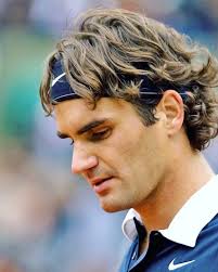 Roger federer jan michael gambill tim henman tennis masters tommy haas brest france. Roger Federer Hairstyle