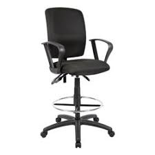 Boss Office Products Multi Function Budget Drafting Stool Fabric W Drafting Chair Office Chair Chairs For Sale