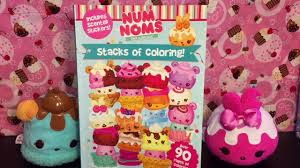 Num noms coloring pages for kids. Coloring Time 61 Num Noms Coloring Book With Colored Pencils Speed Coloring Youtube