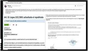 103 din legea administraiei publice locale nr. Legea 215 Din 2001 Republicata Si Actualizata