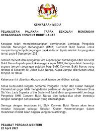 Convent bukit nanas, malezya eğitim bakanlığı tarafından küme mükemmeliyet okulu olarak ayırt. Pmo Land Lease For Convent Bukit Nanas Extended By 60 Years The Star