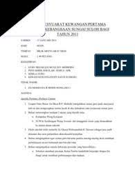 Ini kerana ia akan menjadi panduan dan rujukan buat pekerja dan orang yang hadir atau tidak untuk mengetahui hasil keputusan sesuatu mesyuarat. Minit Mesyuarat Kewangan Sekolah