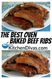 These are often the most common types of beef ribs you can buy, and for good reason: The Best Oven Baked Beef Ribs Recipe Shows You How To Cook Beef Ribs That Are Tender Fall Right Off The Cooking Beef Ribs Baked Beef Ribs Oven Baked Beef Ribs