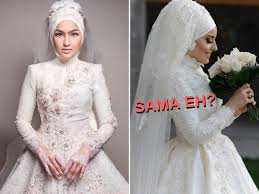 Baju kurung berikut dalam pembuatannya menggunakan kain batik. Ala Ala Pengantin Turki Amboi Ramai Betul Nak Komen Gaun Resepsi Elfira Loy Remaja