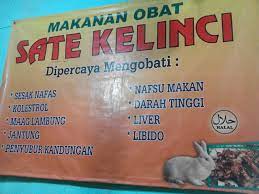 Otak Kelinci Percaya Gak Percaya Cak Heri Penjual Sate Kelinci Di Gondrong Cipondoh Selalu Dikunjungi Pelanggan Tapi Bukan Beli Sate Kelinci Melainkan Otak Kelinci Menurut Pelanggannya Otak Kelinci Sengaja Dipesannya Karena Mereka
