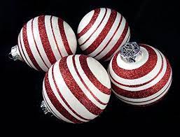 Peppermint twist is a song written by joey dee and henry glover, recorded and released by joey dee and the starliters in 1961. 4ct Peppermint Twist Candy Cane Shatterproof Christmas Ball Ornaments 3 75mm Buy Online In Maldives At Maldives Desertcart Com Productid 7952580