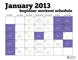 the busy beginners workout schedule for the beginners out