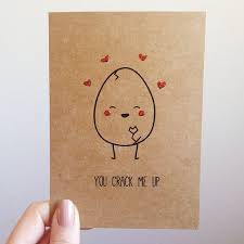 Where to buy funny valentine's day cards. Funny Egg Pun Card Quirky Cute Love Food Valentines Day Puns Valentines Puns Valentine Day Cards
