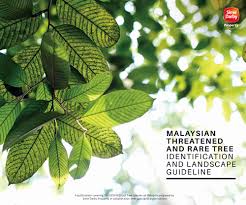 Other trees include the casia biflora, tembusu padang, pokok merawan siput jantan, penaga lilin, pokok bunga tanjung, pokok kasa and several other species. Malaysian Threatened And Rare Tree Identification And Landscape Guideline June 2017 Book Malaysia Biodiversity Information System Mybis