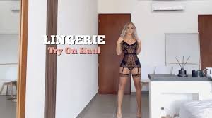 LINGERIE TRY ON HAUL 2022 🖤