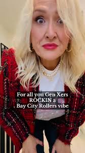 Bay City Rollers inspired #over50 #womenover50 #over50style  #womenoftiktokforyoupage #womantok #styleinspo #fypdongahh #CapCut