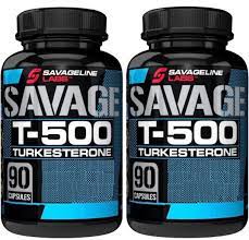 SavageLine Labs Savage T-500 Turkesterone (500mg)  Ajuga Turkestanica  Extract with Hydroxypropyl-Beta-Cyclodextrin Complexed for Enhanced  Bioavailability - 180 Count (Pack of 2) : Amazon.ca: Health & Personal Care