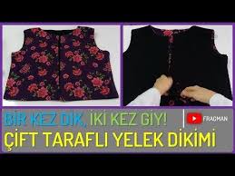 Pratik Cift Tarafli Yelek Dikimi Fragman Tam Yayin 07 01 19 Tsi 19 45 Youtube Pazen Yelek