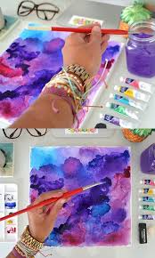 Diy Watercolor Wall Art Pura Vida Bracelets Watercolor Art Diy Diy Watercolor Watercolor Wall Art