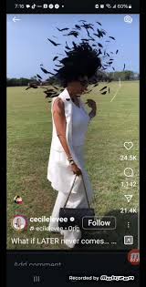 💫She said " DON'T LEAVE ANYTHING FOR LATER" @CecileLevee