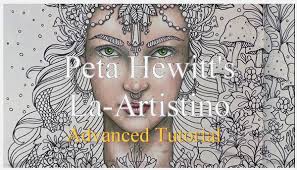 Various themes, artists, difficulty levels and styles. Colored Pencil Tutorials For Adult Coloring Books By Peta Hewitt