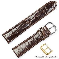 Debeer Brand Genuine Crocodile Watch Band Silver Watch Bands Jewelry Watch Band Watches Women Leather