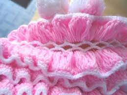 Pilih karton yang kamu perlukan. Dinah Crochet Ruffle Tissue Box Cover