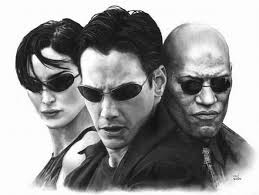 The Matrix Portrait Pencil Drawings Realistic Pencil Drawings