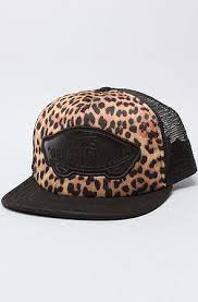 The Beach Girl Trucker Hat In Black Leopard Trucker Hat Beach Girl Girl Trucker
