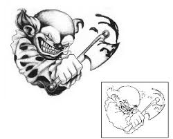 Nothing like having the hard evidence to back up your braggadocio. Tattoo Johnny Clown Tattoos