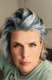 Can someone make the colour of my hair grey or white? I want to stop  colouring😅Thanks❤️