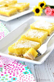 Pecans are great in these, but feel free to use peanuts or any. Vegan Lemon Bars Gluten Free Just What We Eat