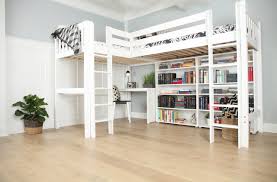 See more ideas about corner bunk beds, bunk beds, room design. Maxtrix Twin High Corner Loft Bed White Natural And Chestnut Kids Furniture In Los Angeles