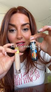 Obsessed with this concealer hack! AND IT’S SUN SAFE!!! , Note: I’m not  using this as a replacement for my three fingers of SPF. I’m still applying  SPF as well as using this product., #twobrokechicks ...