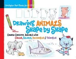 Pdf Download Drawing Animals Shape By Shape Create Cartoon Animals With Circles Squares Rectangles Trian Animal Drawings Cartoon Animals Triangle Drawing