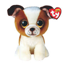 Ty Beanie Boos Bulldogge Hugo braun