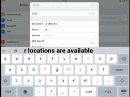 How To Configure Le Vpn Via L2tp Connection On Ios Le Vpn Tutorial Youtube
