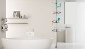 Simplehuman 4 Tier Stainless Steel Tension Pole Shower Caddy Bed Bath Beyond