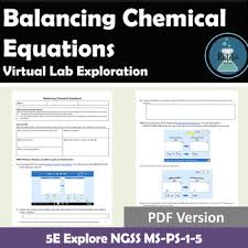 The law of conservation of matter states that no atoms are created or destroyed in. Student Exploration Balancing Chemical Equations Balancingchemequationsse Student Exploration Balancing Chemical Equations Learning Objectives Students Will Adjust Coefficients To Balance A Chemical Course Hero Chemical Equations Usually Do Not