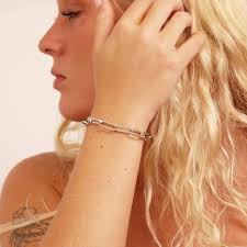 Rustfritt stål 7mm Paperclip Chain